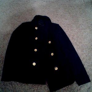 Black Button Up Jacket